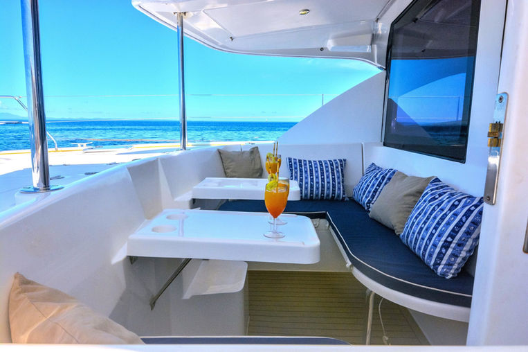 44ft charter catamaran yacht, Nosy Be, Madagascar