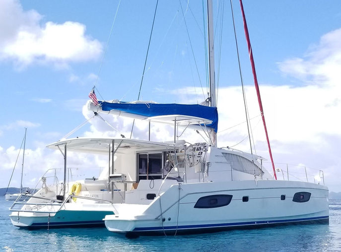 44ft charter catamaran yacht, Nosy Be, Madagascar