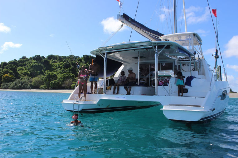 44ft charter catamaran yacht, Nosy Be, Madagascar