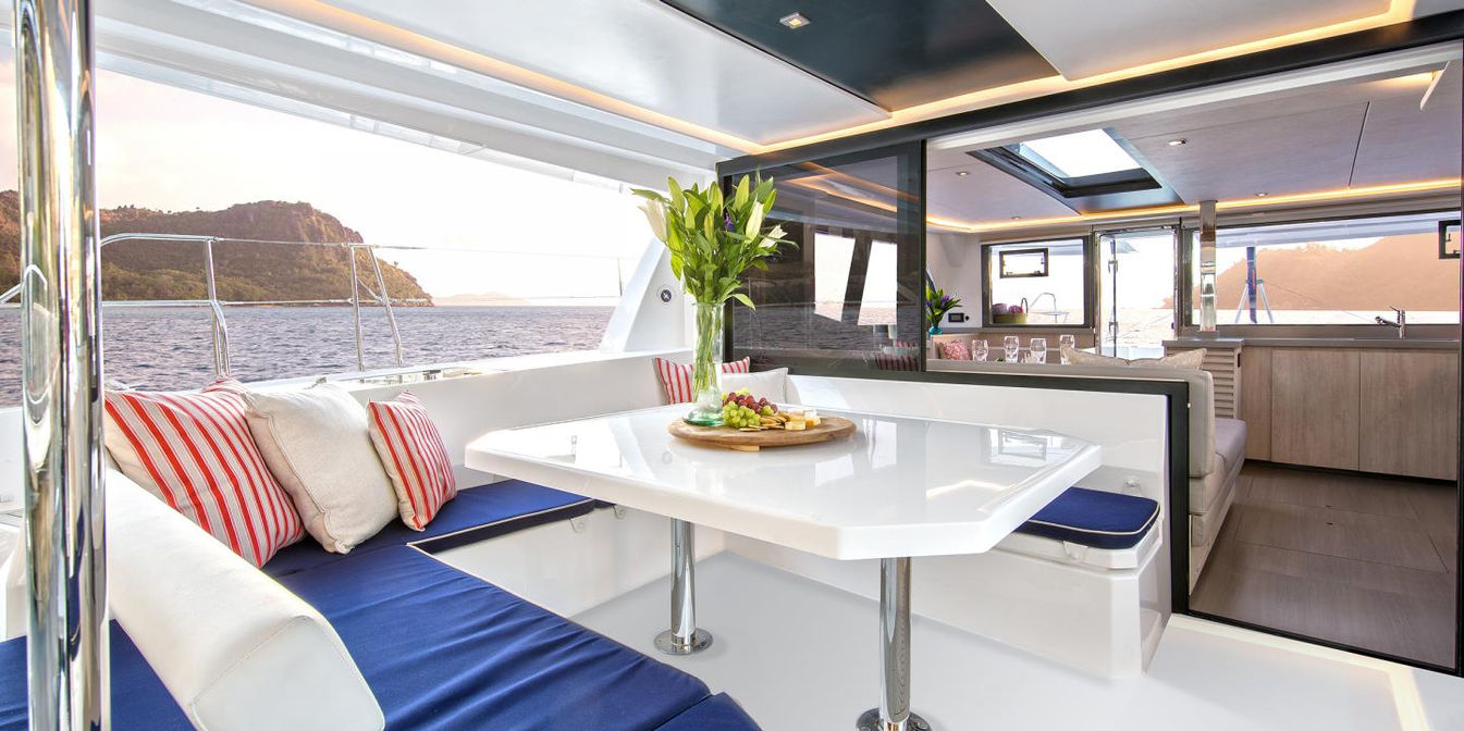 Leopard 45 Charter Catamaran Seychelles Yacht Charters