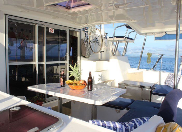 44ft charter catamaran yacht, Nosy Be, Madagascar