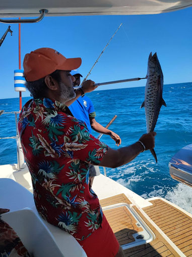 44ft charter catamaran yacht, Nosy Be, Madagascar