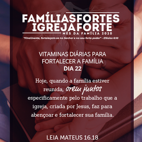 Devocional 22 - Mês Da Família