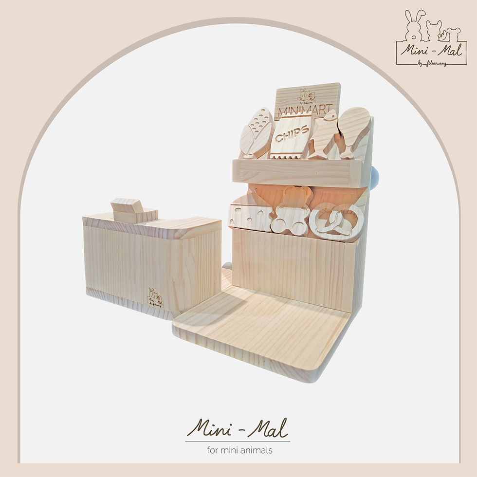 縮圖：Mini-Mal by FN | MiniMart 迷你超市系列 | Grocery Set 超商玩具