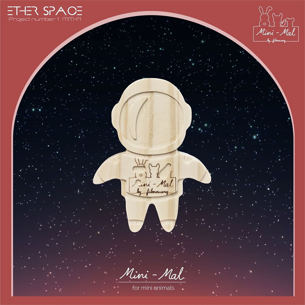 縮圖：Mini-Mal by FN | 磨牙及佈置玩具 | SPACE II 太空II 主題裝飾玩具