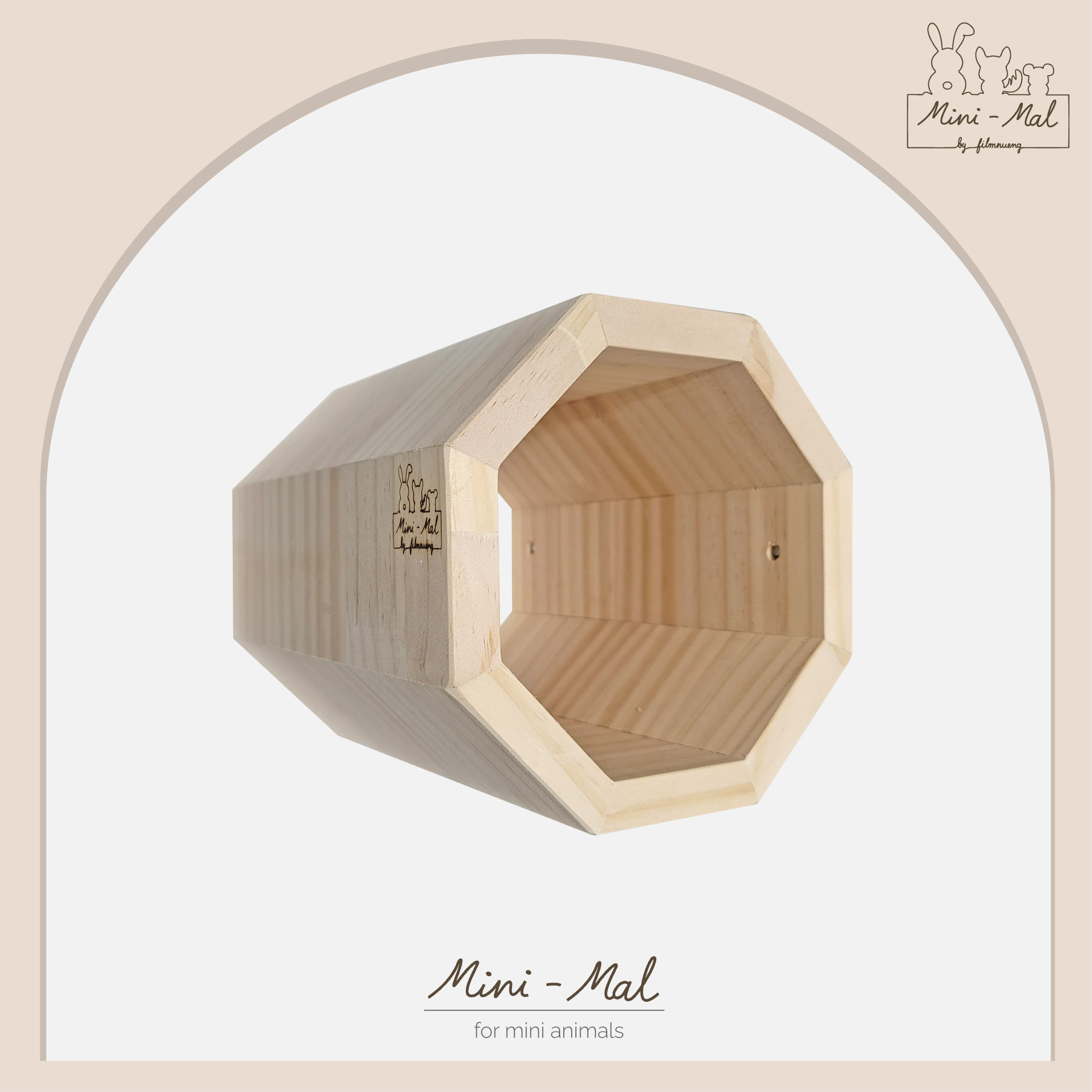 Mini-Mal by FN | 小動物基本款  | BIG OCTAGON TUNNEL八角形大型隧道