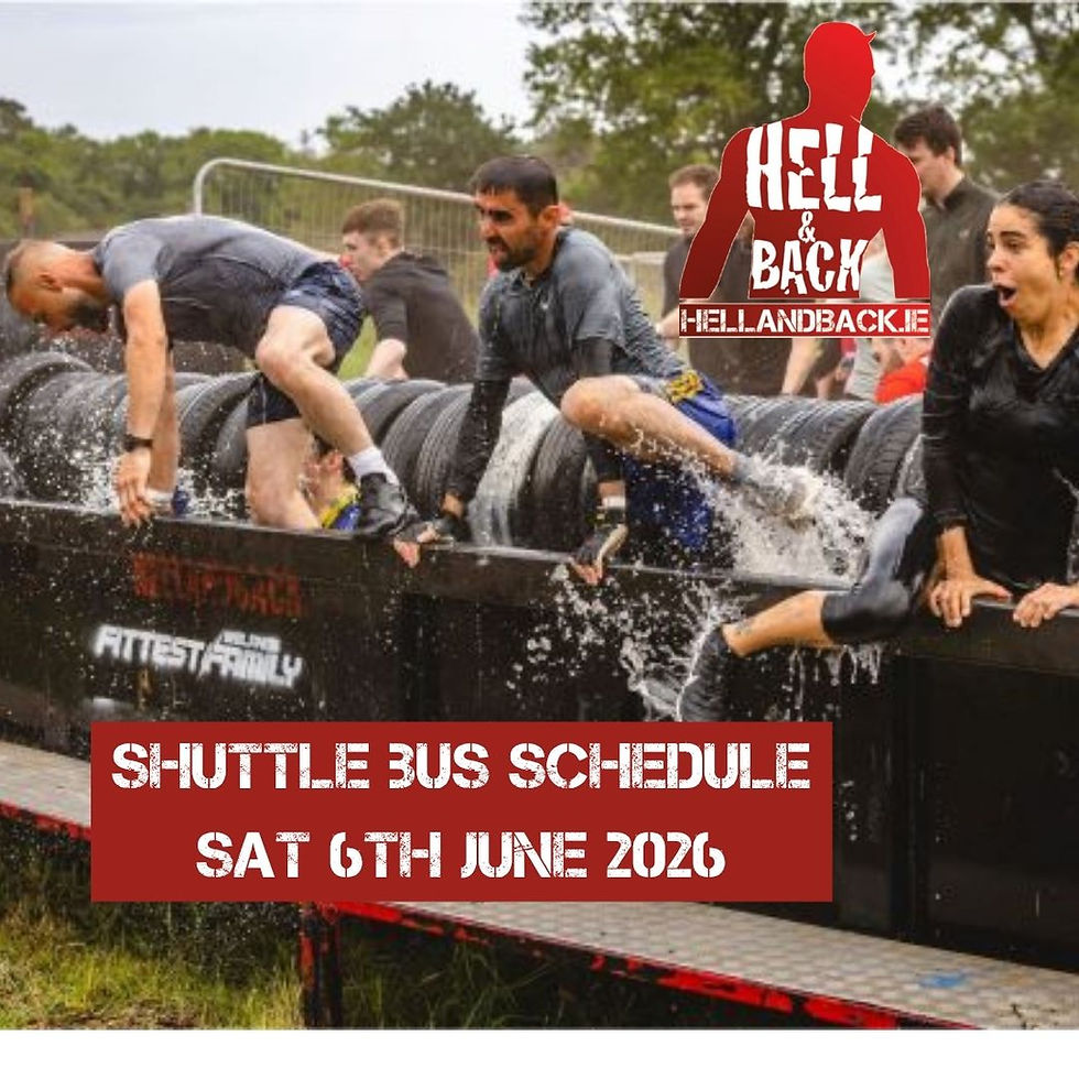 Shuttle Bus Schedule at H&B on Sat 8th June