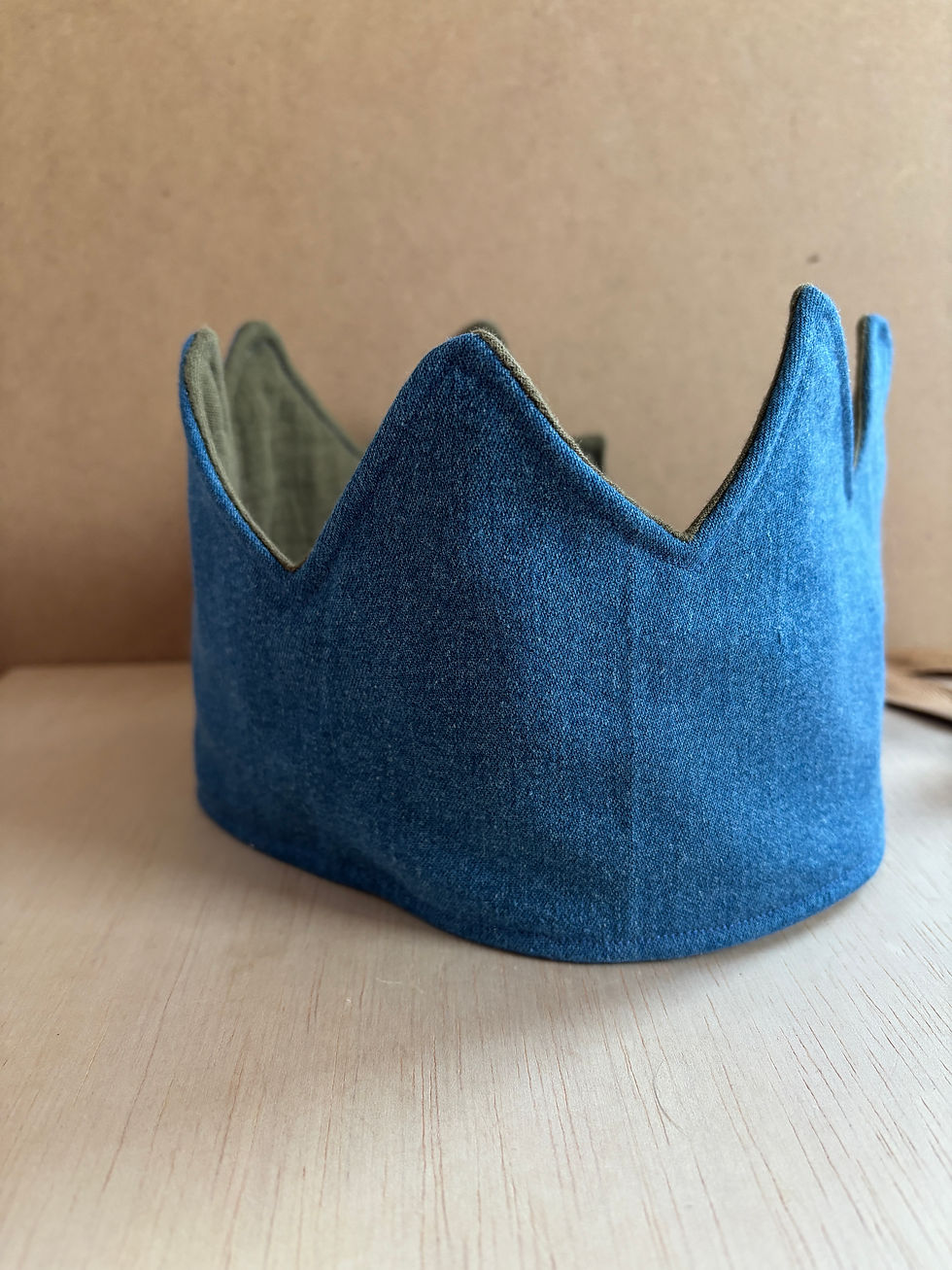 Thumbnail: Kroon denim-mos groen