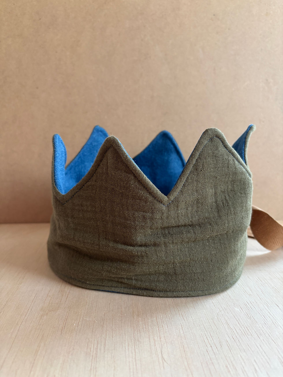 Thumbnail: Kroon denim-mos groen