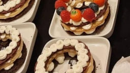 Triple cookie dessert