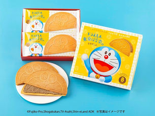 多啦A夢XTOKYOBANANA出第二彈啦！超可愛多啦A夢做型半月餅~