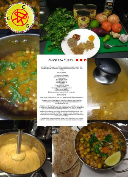 Delectable Chick Pea Curry