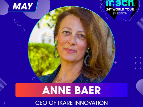 Anne Baer, speaker at Women in Tech's 24H World Tour