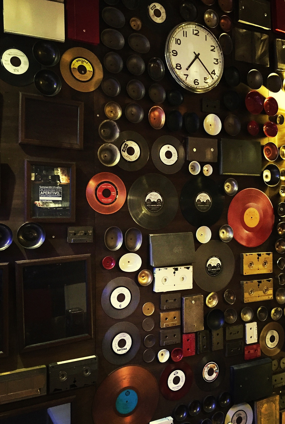 Wall of Old Records