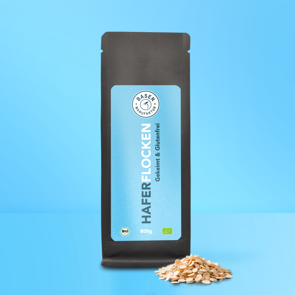 Gekeimte glutenfreie Haferflocken 800g