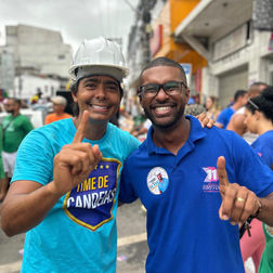 Candeias: Candidato a vereador Rosevaldo Adorno mostra força e leva grande número de apoiadores a carreata de Eriton Ramos