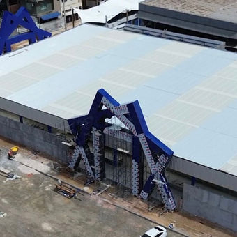 Candeias: Obras avançam e Nova Feira terá área climatizada e estacionamento para 250 veículos