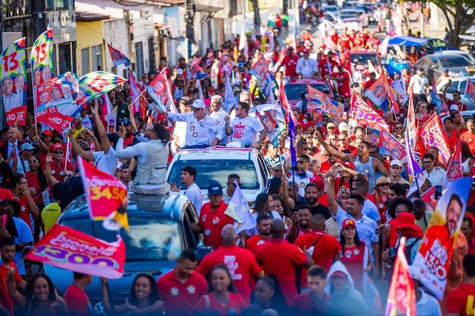 Caravana do Time do 13 reúne multidão em Madre de Deus e destaca força da articulação de Dailton Filho