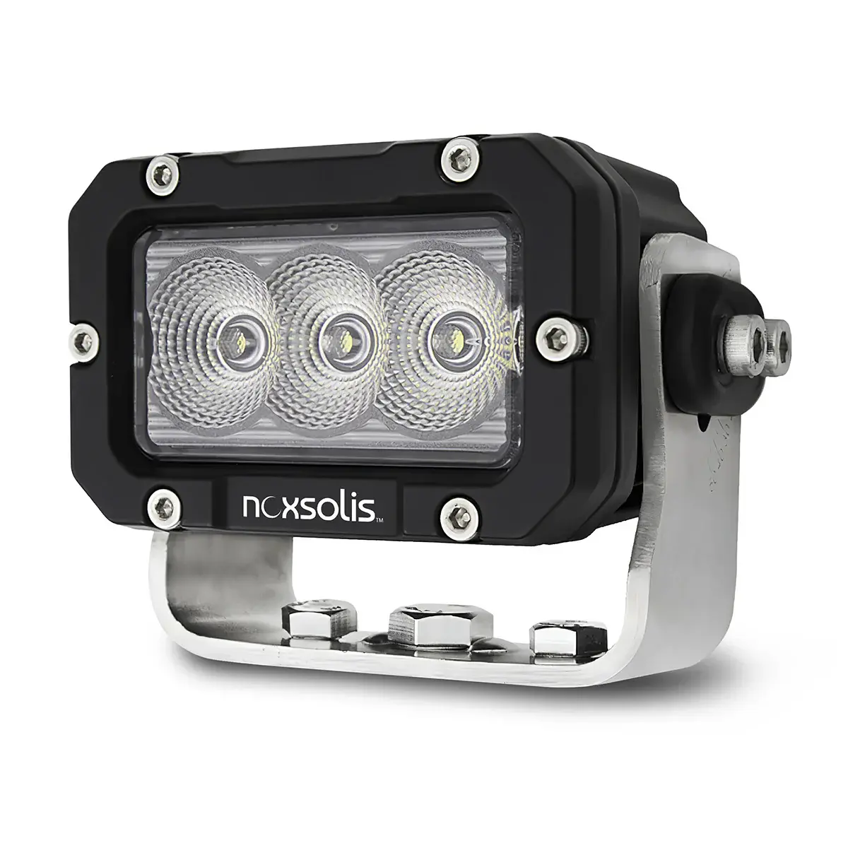 NX513 – 3.7″ x 2.5″ LED Work Light | 2400 Lumen | 30W | 12–24V | IP69KWaterproof