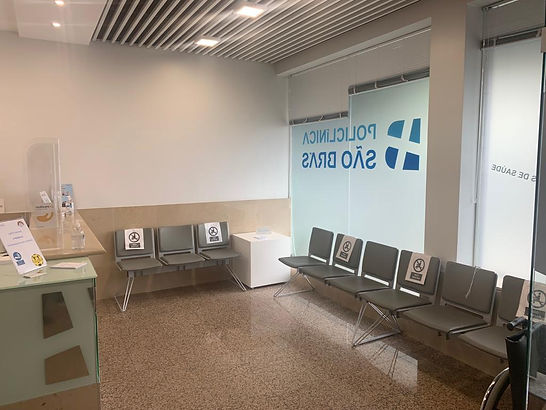 Sala de Espera da PoliclÃnica São Brás