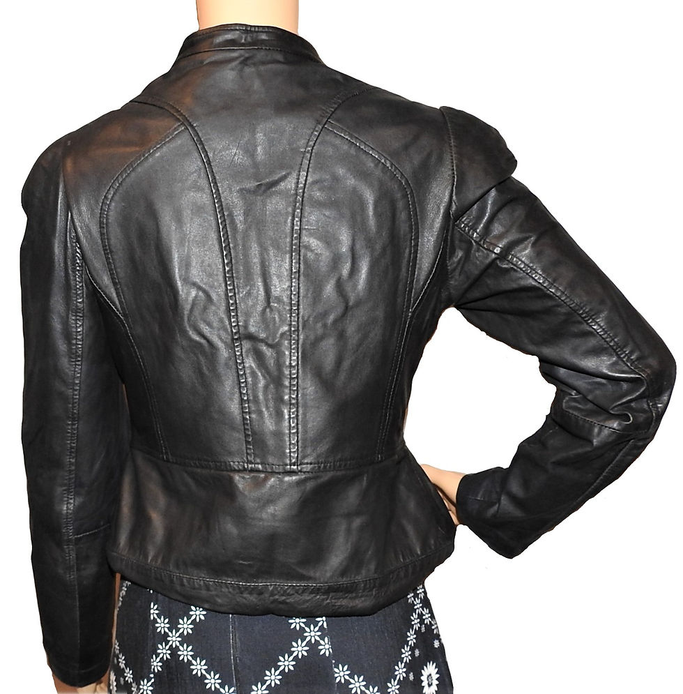 Thumbnail: Cooper Leather Bureau Jacket sz 8