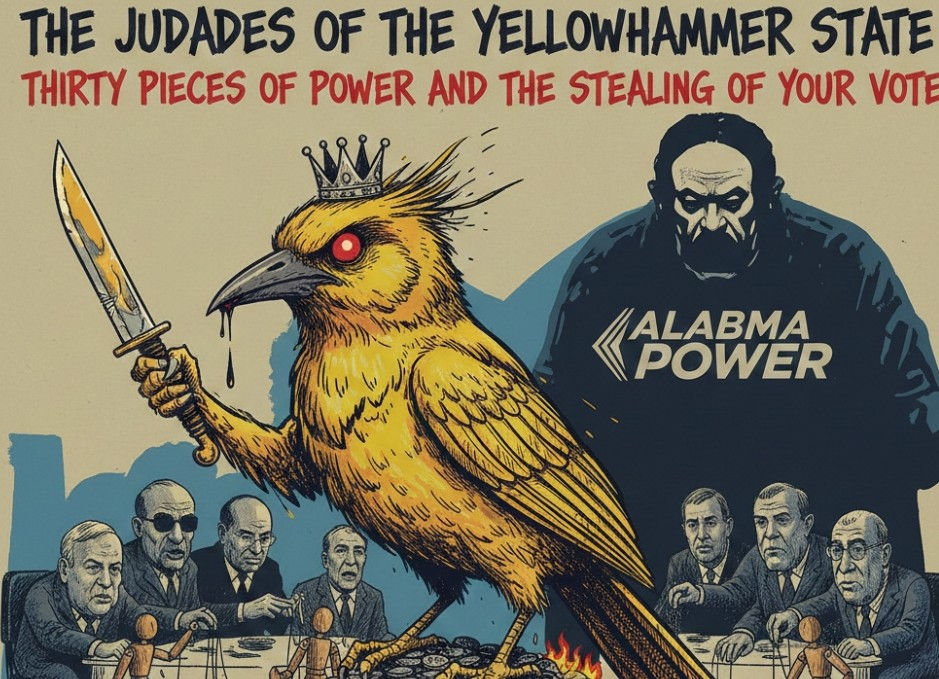 The Judases of the Yellowhammer State: Thirty Pieces of Power and the Stealing of Your Vote