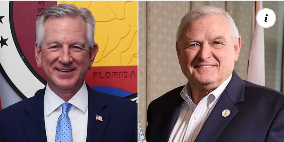 Senator Tommy Tuberville and Agriculture Commissioner Rick Pate