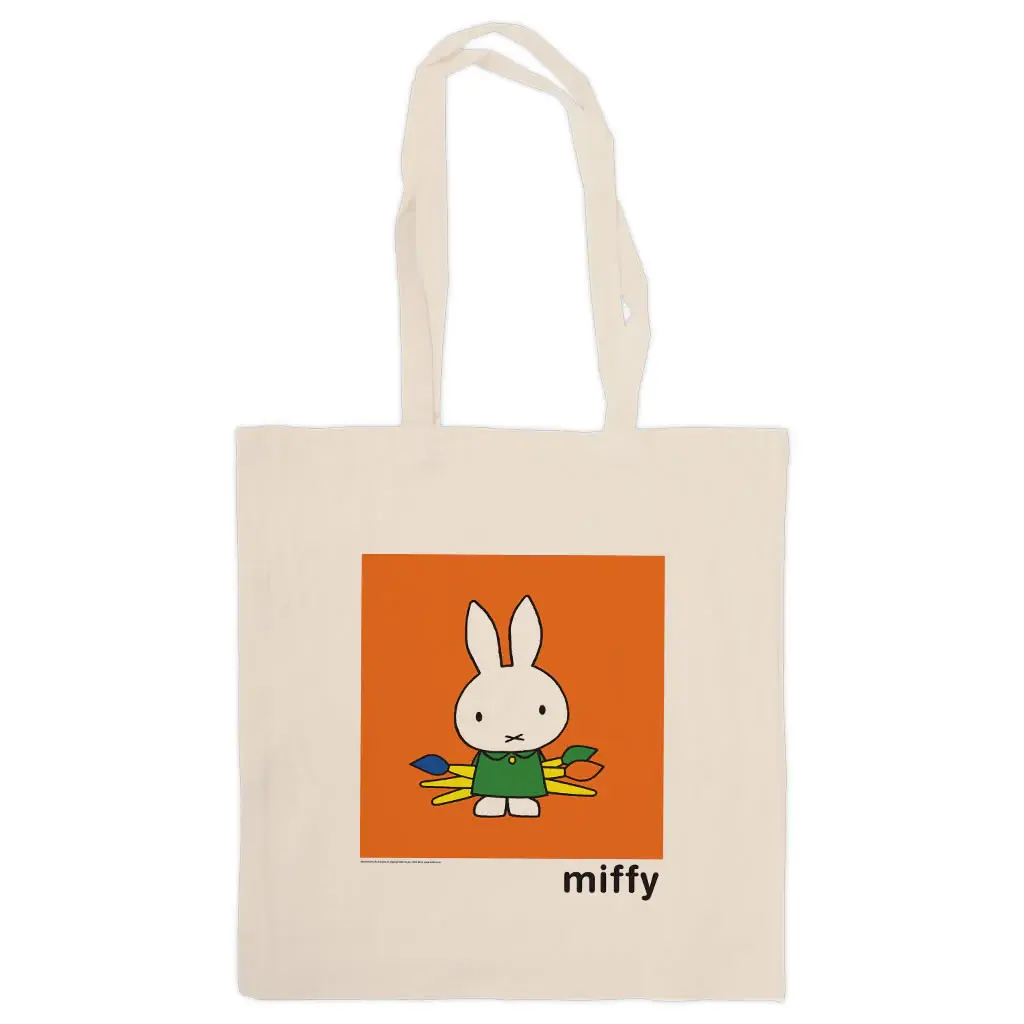 Miffy Paintbrushes Tote Bag
