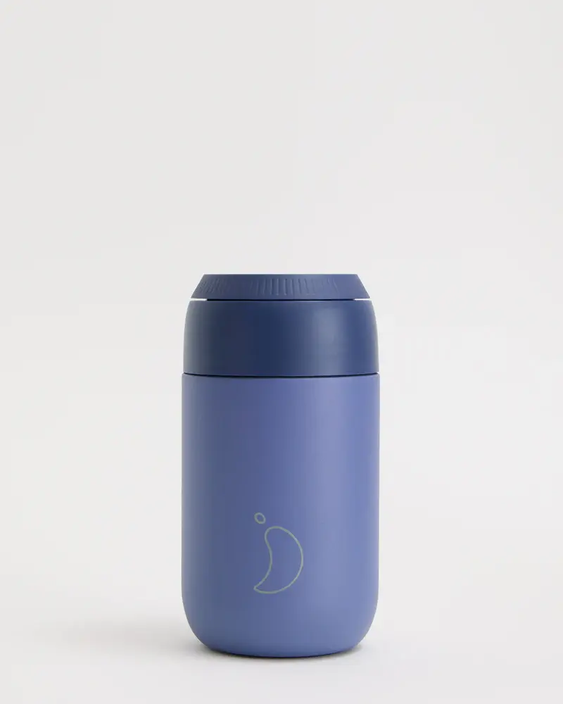 Chilly's Series 2 Whale Blue Coffee Cup 340ml