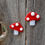 Thumbnail: 2" Fused Glass Mushroom