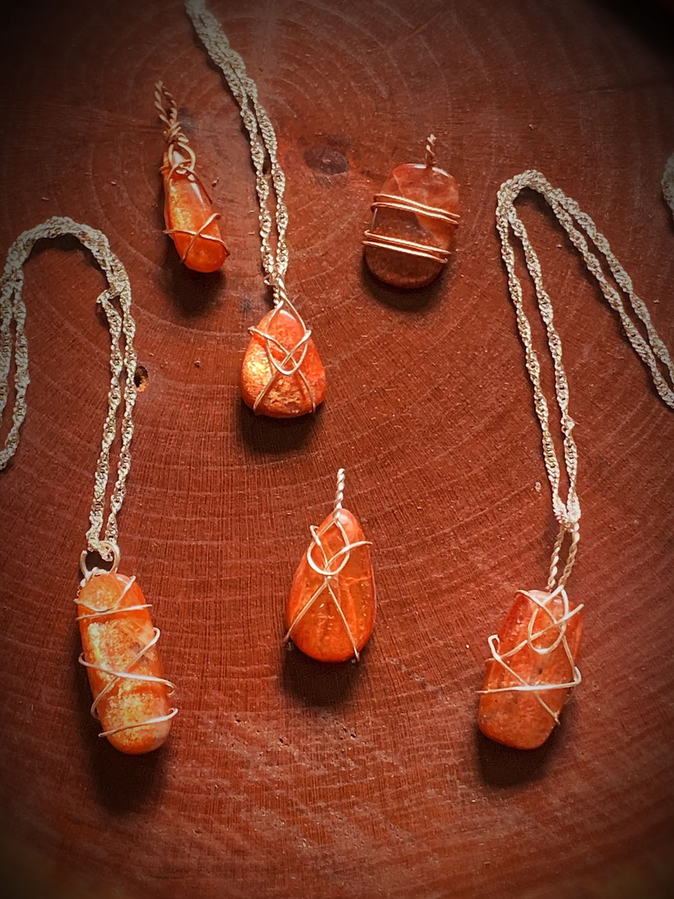 Thumbnail: Journey Stone Pendants (starting at $15.00)