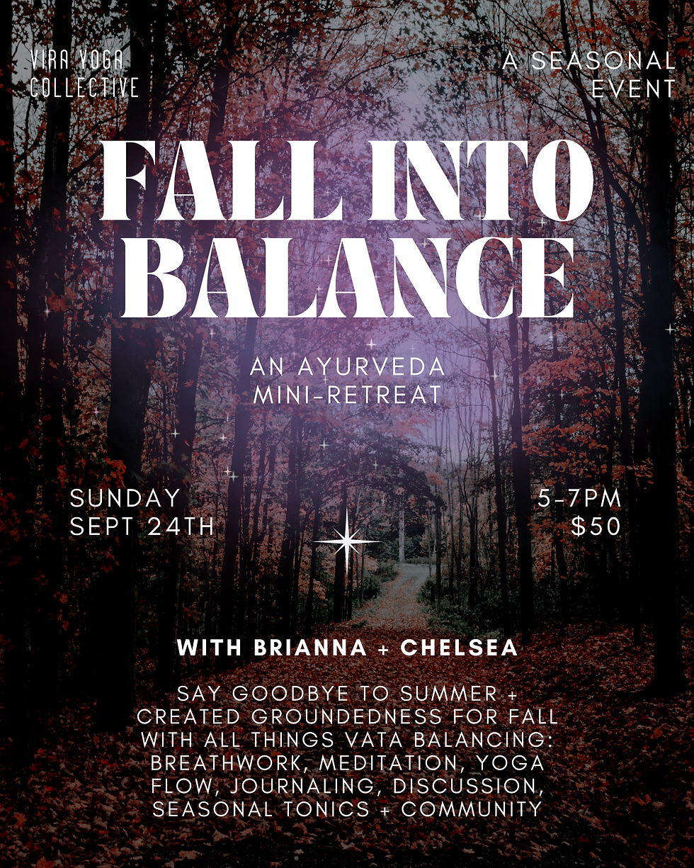 Fall into Balance