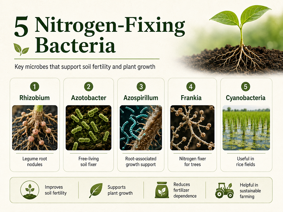 5 Nitrogen-Fixing Bacteria