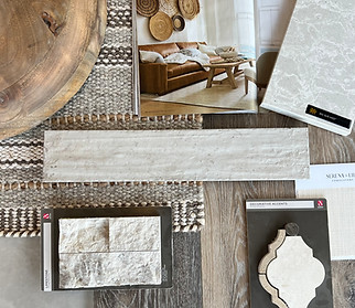 A design flatlay