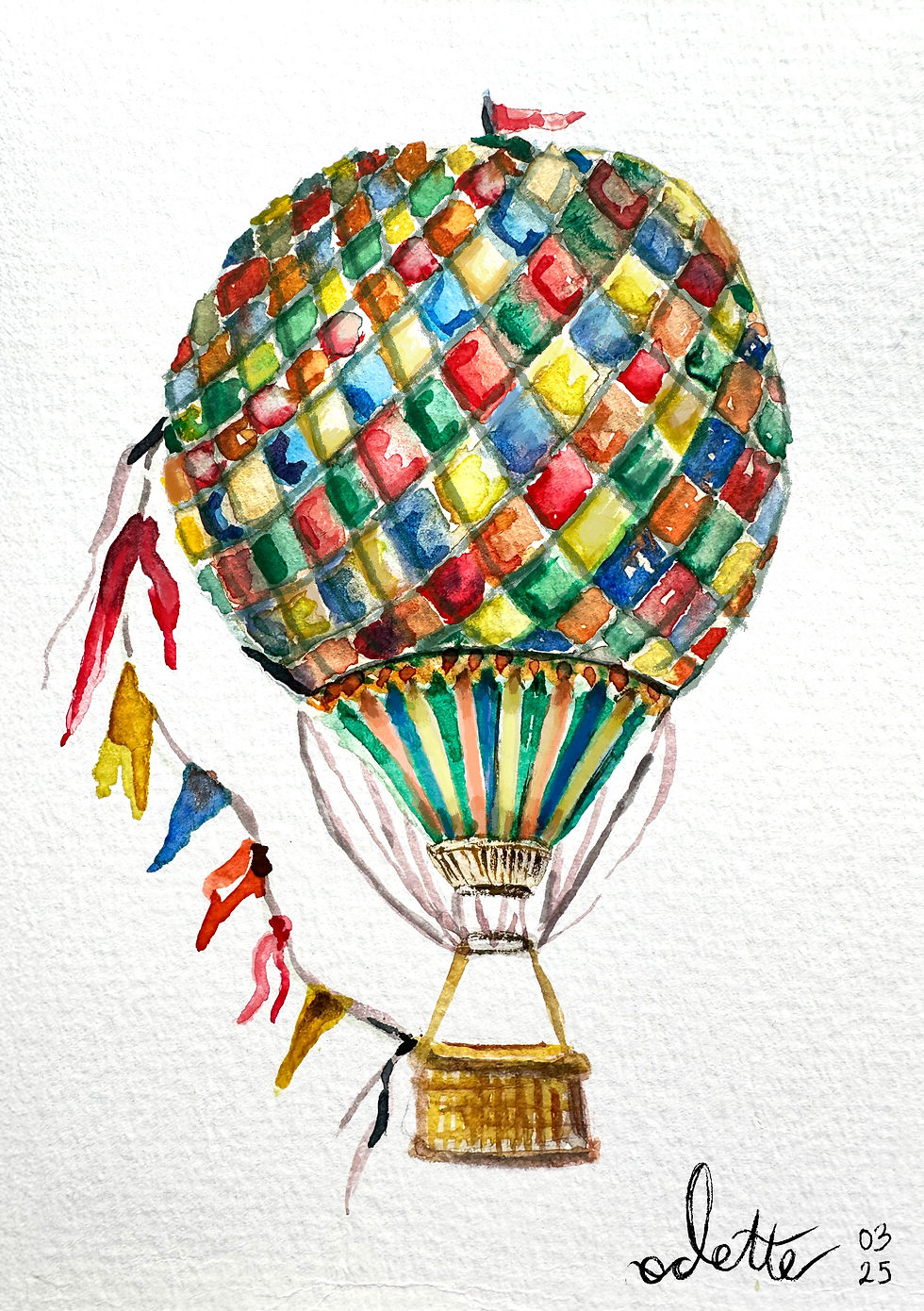 Thumbnail: Custom A6 Watercolour!