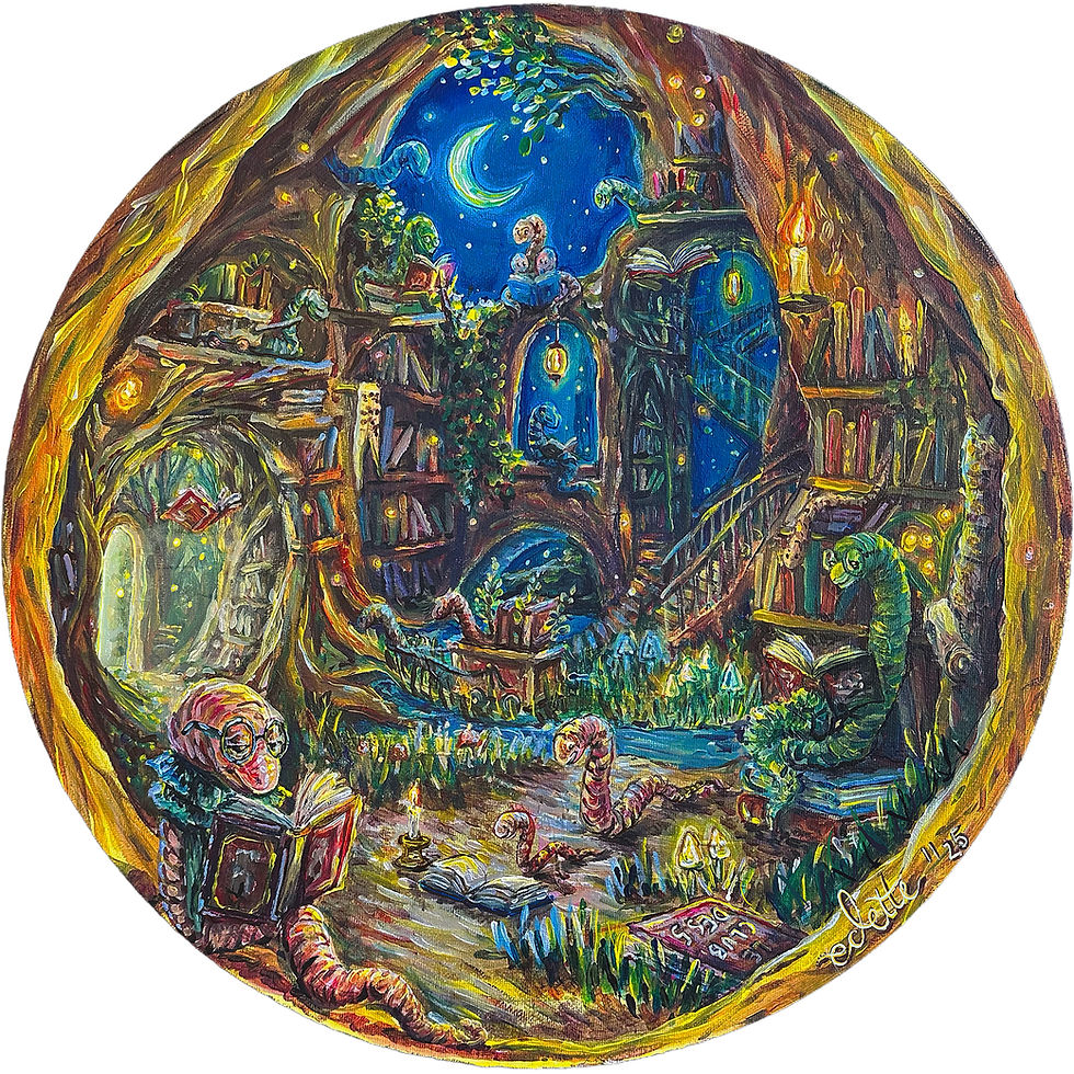 Miniature : ‘Bookworms’ - Impression