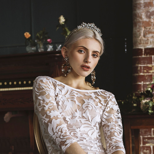 lily of the valley headpiece