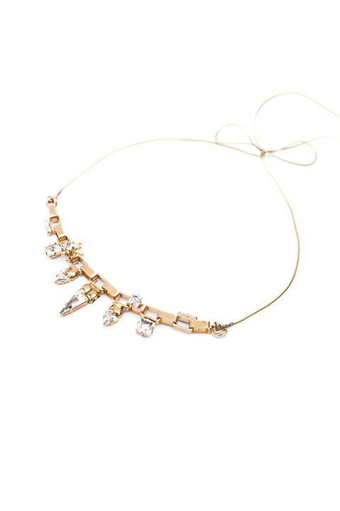 crystal spike headpiece