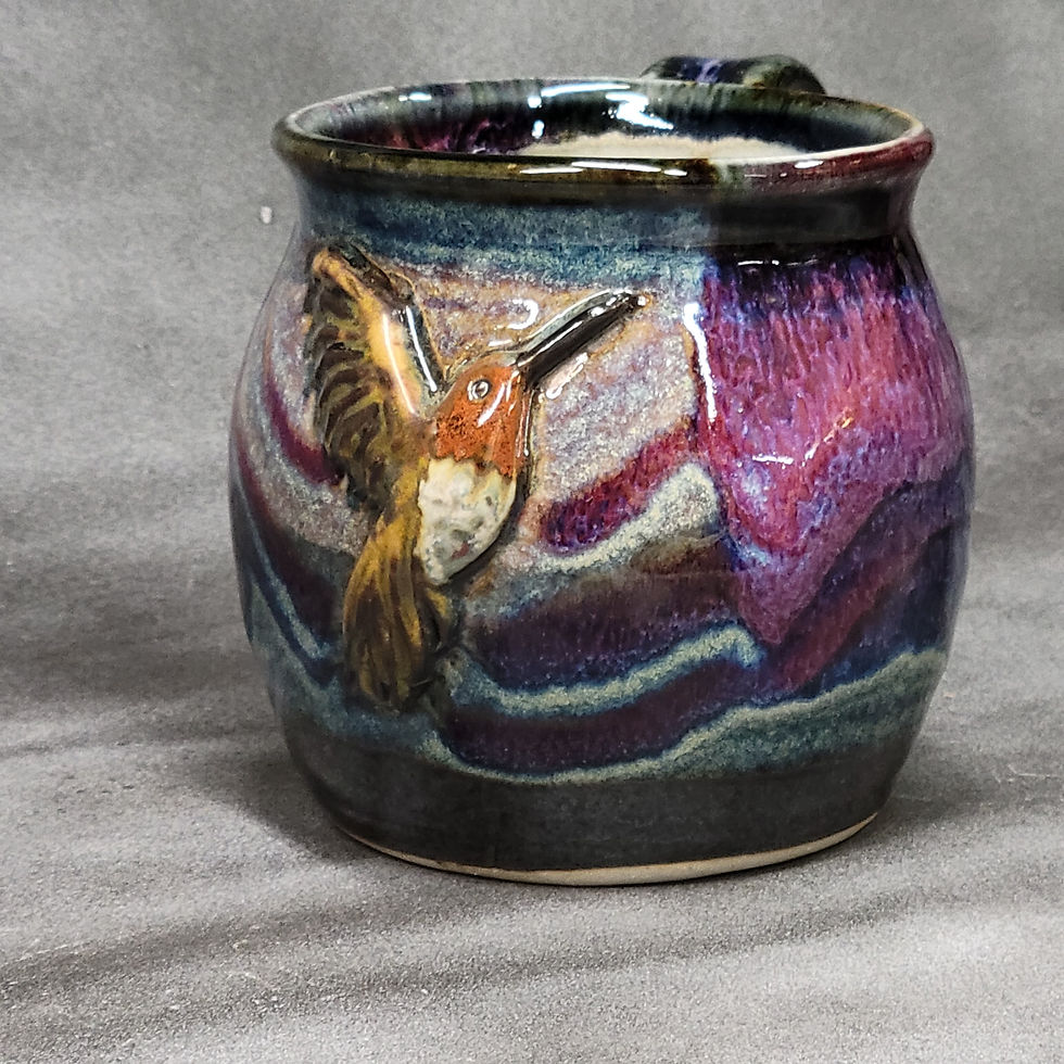 Thumbnail: Mugs with hummingbird, regular size 
