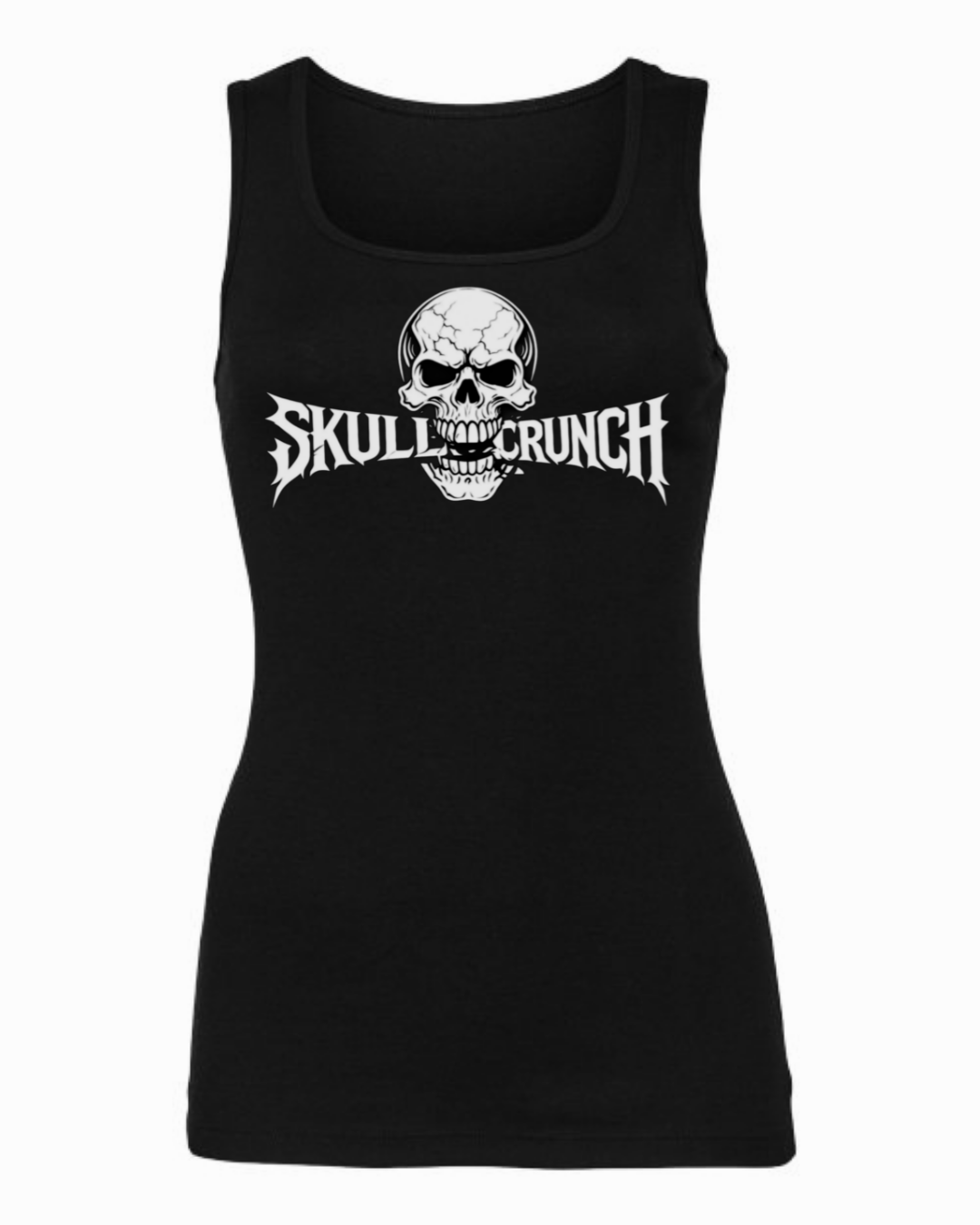 Woman`s SKULLCRUNCH Tanktop - Black