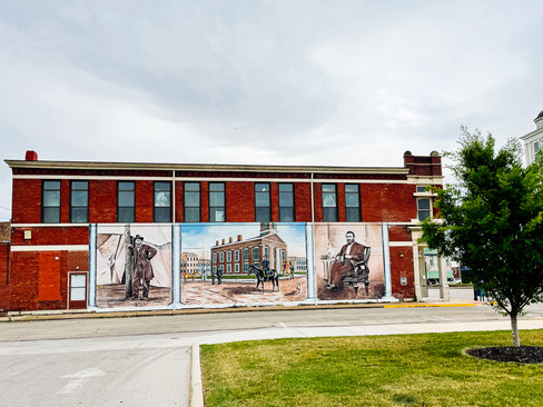 Building with photos of Ulysses Grant