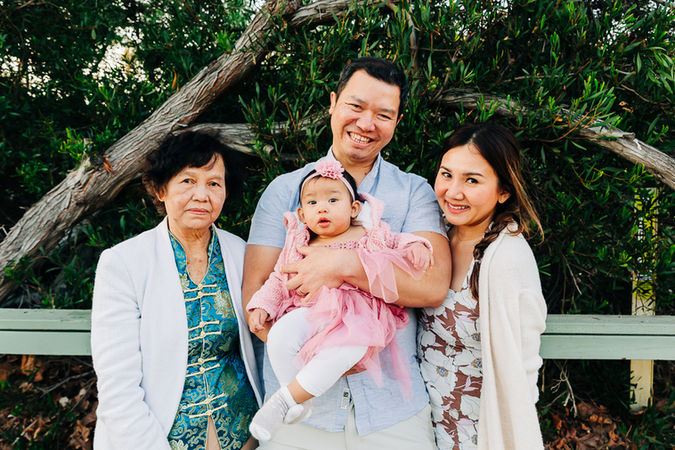 Family of four