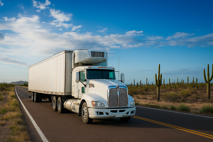 Transporte internacional de cargas refrigeradas entre Uruguay y Chile