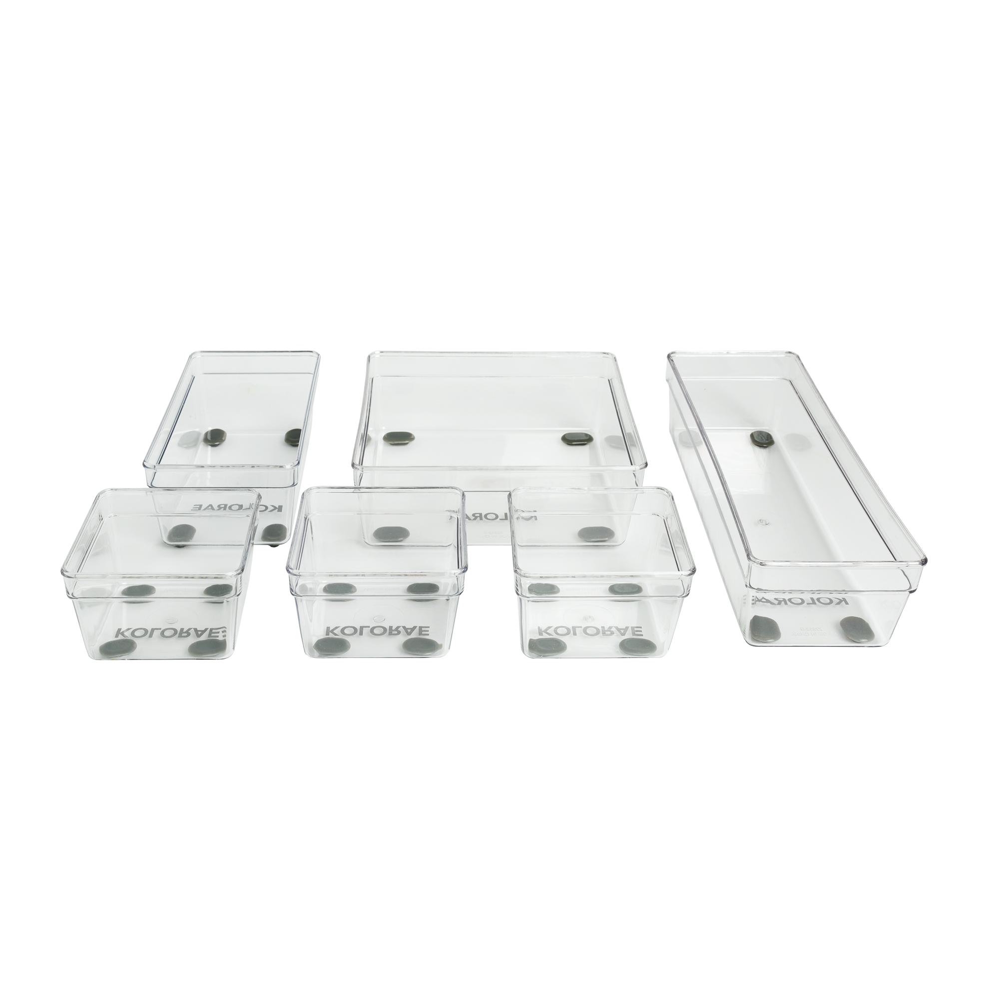 KOLORAE 6 Divider Organizer Set No Slip Feet