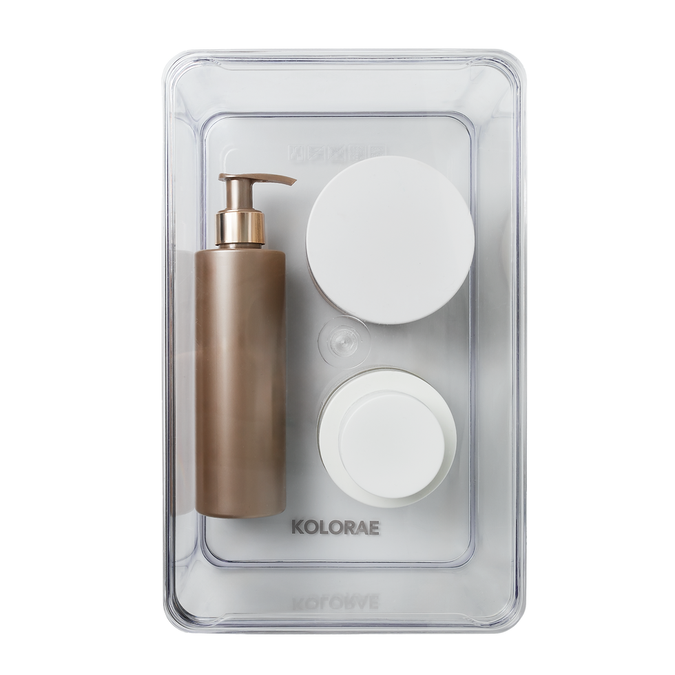 Thumbnail: KOLORAE Storage Bin with Lid 8.7" x 7" x 3.9"