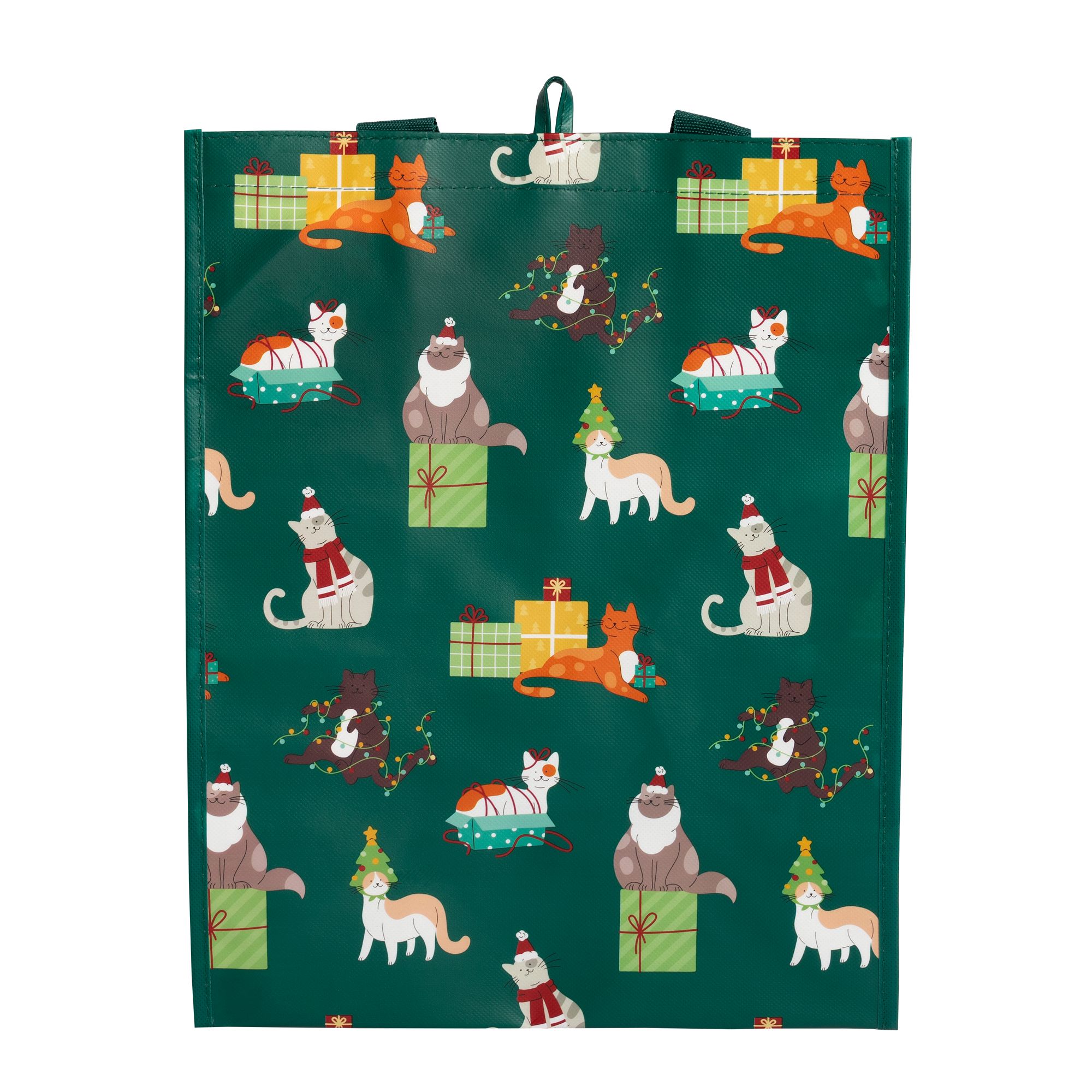 THE TOUGH TOTE Take-All Green Xmas