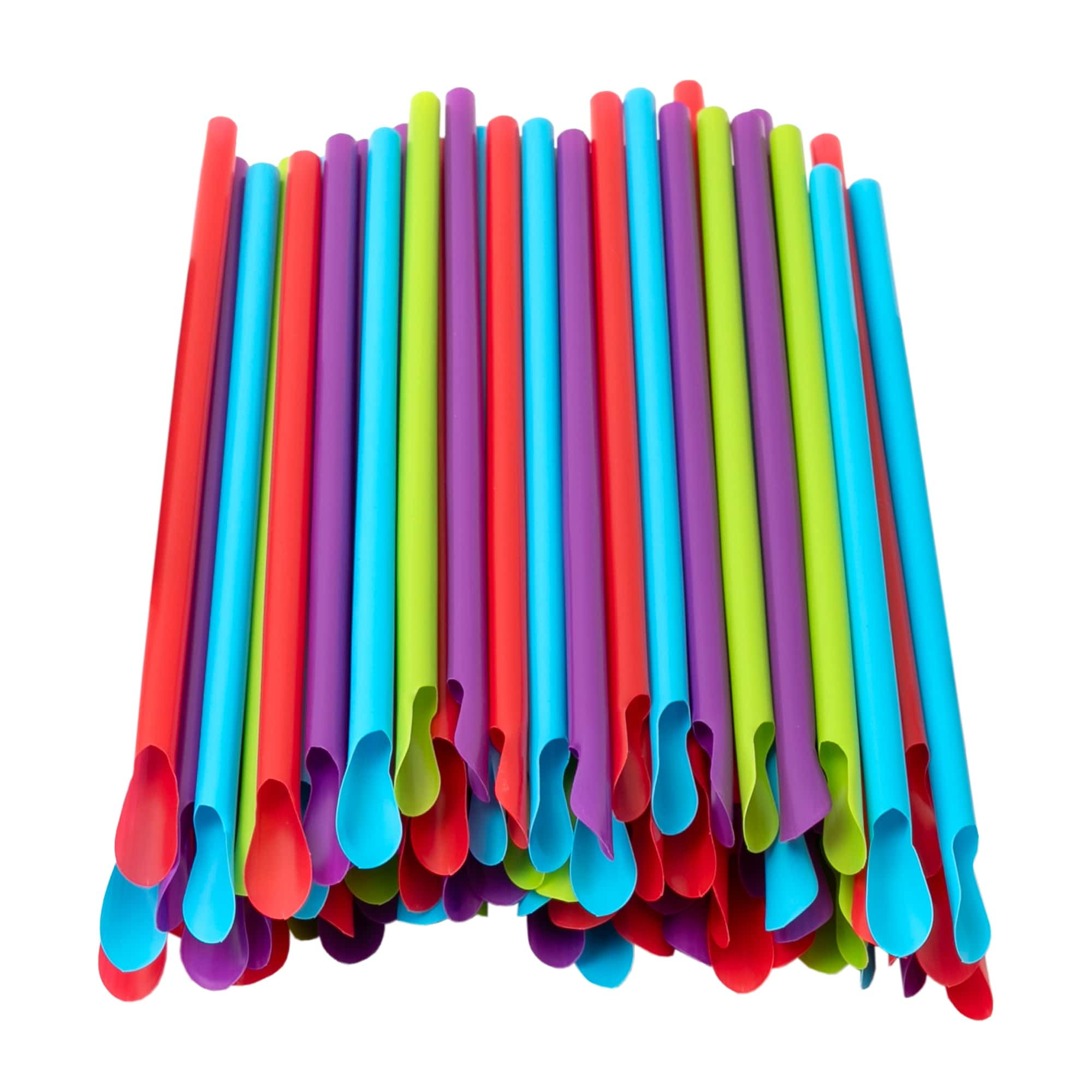 KOLORAE Scoop Straws - 75 Count