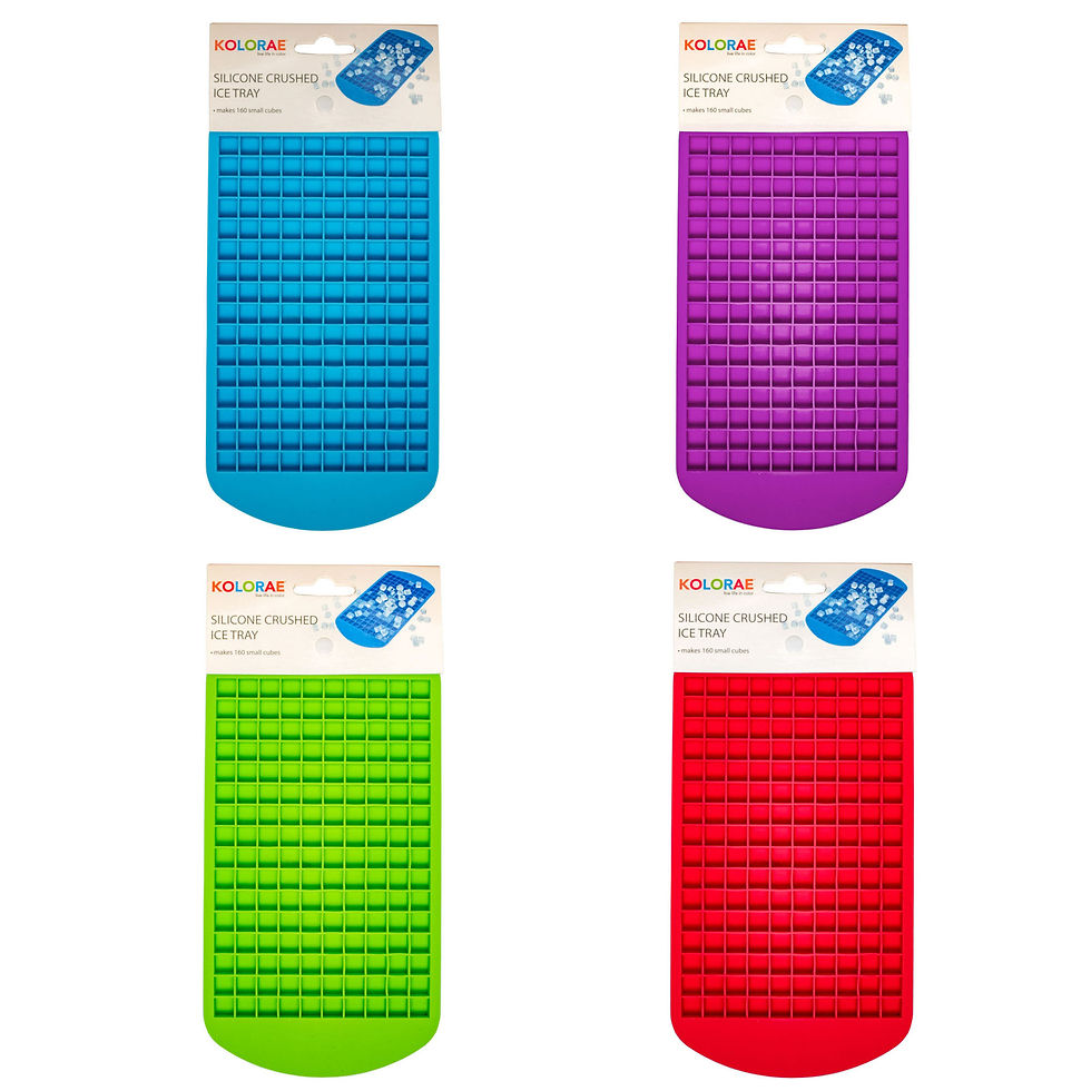 Thumbnail: KOLORAE Silicone Crushed Ice Tray 160 Cubes - Assorted
