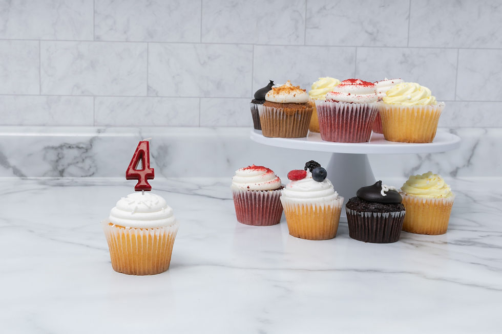 Thumbnail: priabella Print Birthday Candle 4 - Assorted