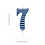 Thumbnail: priabella Print Birthday Candle 7 Assorted